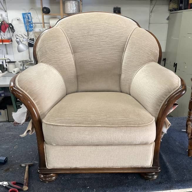 Fauteuil herstofferen